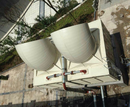 方型横流式