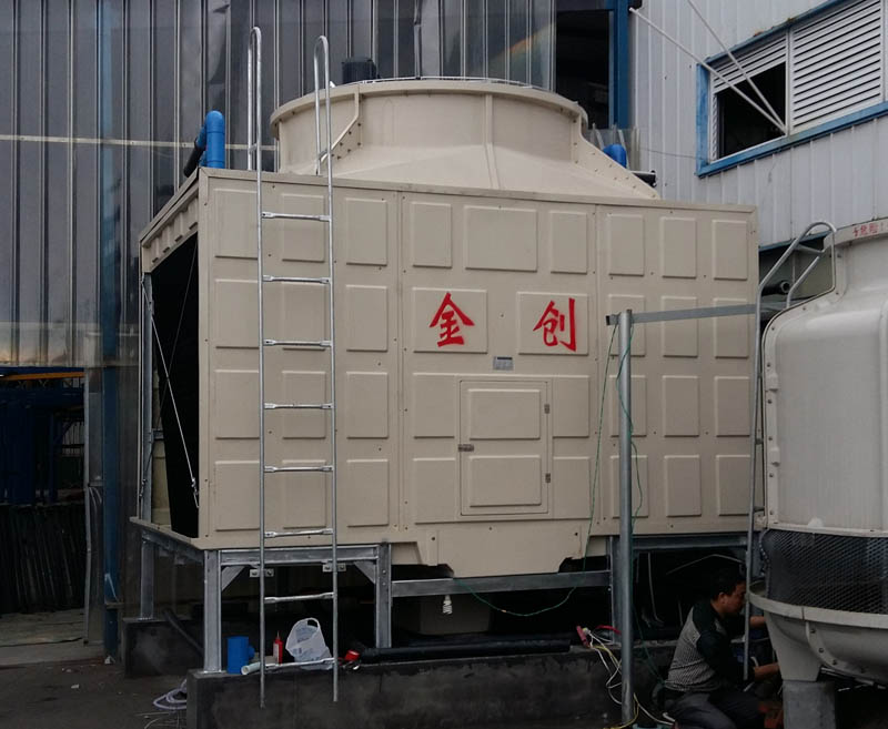 玻璃钢冷却塔正常运转的几个步骤与流程